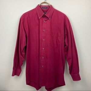 [Dockers] Tour Long Sleeve Button Down; Size L